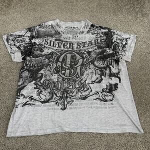 Silver Star Casting Company Shirt Mens 2XL Georges St-Pierre MMA USA Made Rare